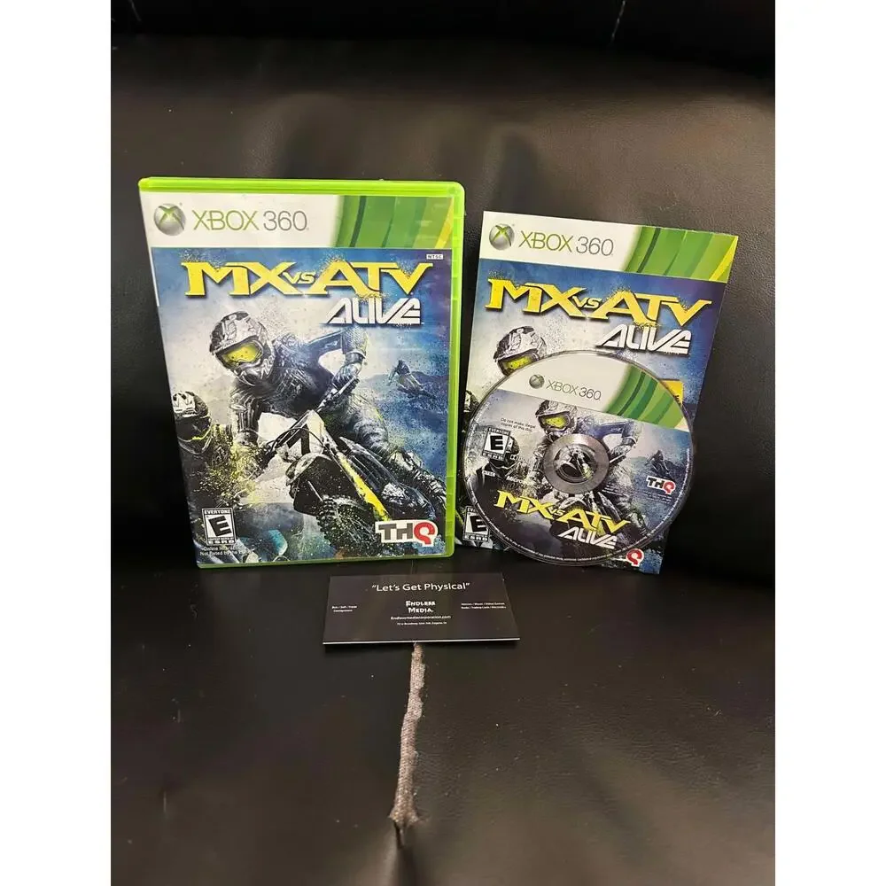 MX‎ vs. ATV Alive Microsoft Xbox 360 CIB Video Game